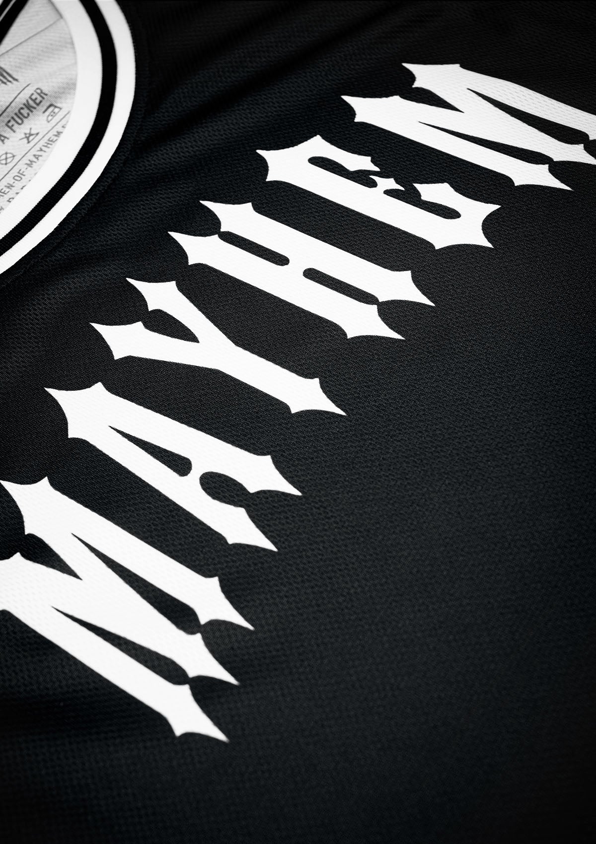 Tank Top Mesh Classic S/W - MEN OF MAYHEM - ALAIKO-EXCHANGES-MM-M-1020-MTC-SW - black - Men