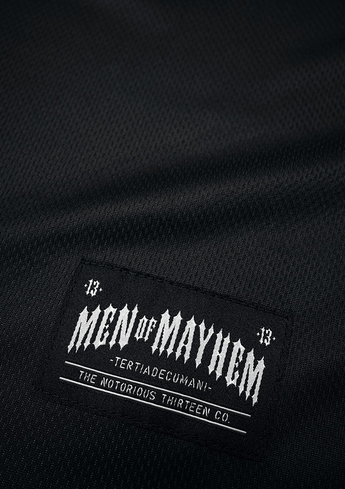 Tank Top Mesh Classic S/W - MEN OF MAYHEM - ALAIKO-EXCHANGES-MM-M-1020-MTC-SW - black - Men