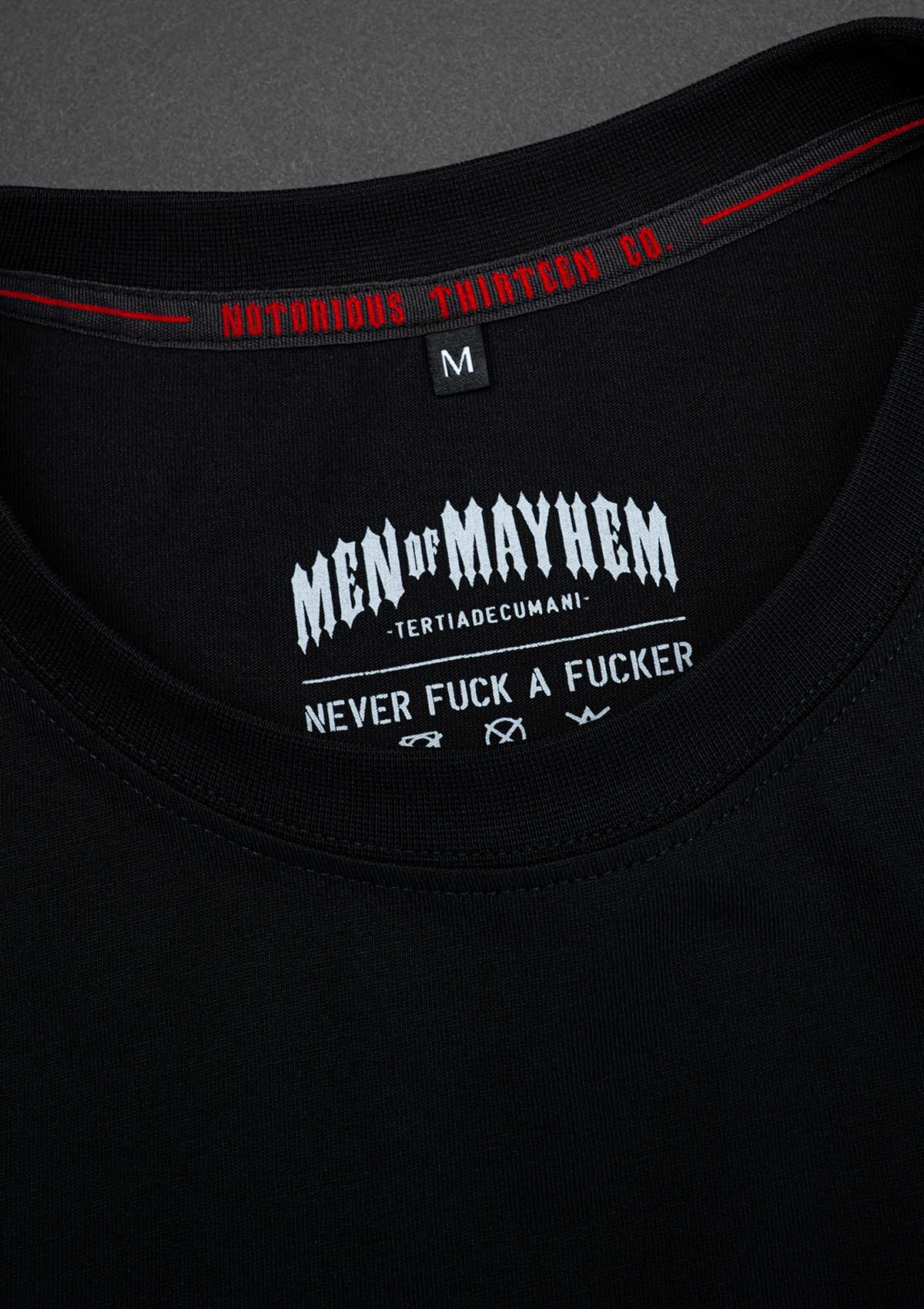 T-Shirt Sleeveless Mayhem XIII B/B/R - MEN OF MAYHEM - ALAIKO - EXCHANGES - MM - M - 1030 - SL - MX - BBR - black - Mayhem weekend - NEW
