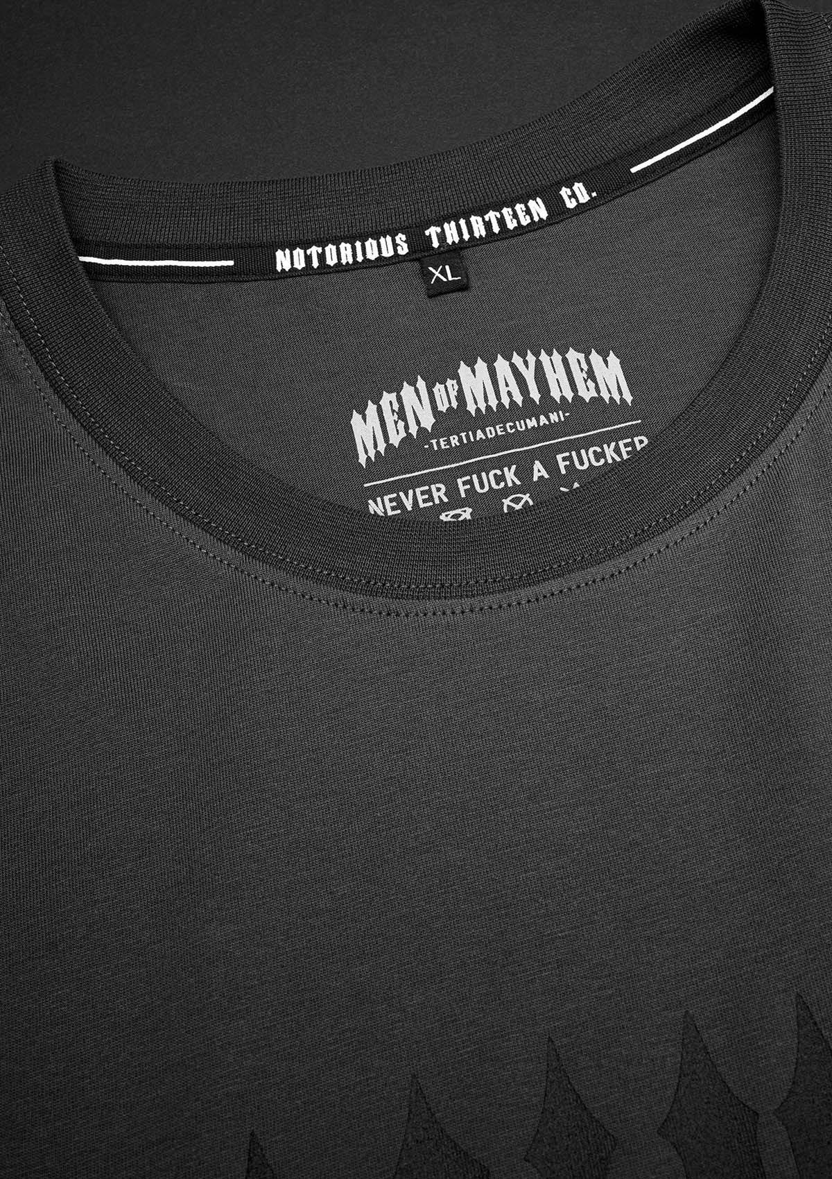 T-Shirt Sleeveless Mayhem XIII G/S - MEN OF MAYHEM - ALAIKO - EXCHANGES - MM - M - 1030 - SL - MX - GS - Grau - grey