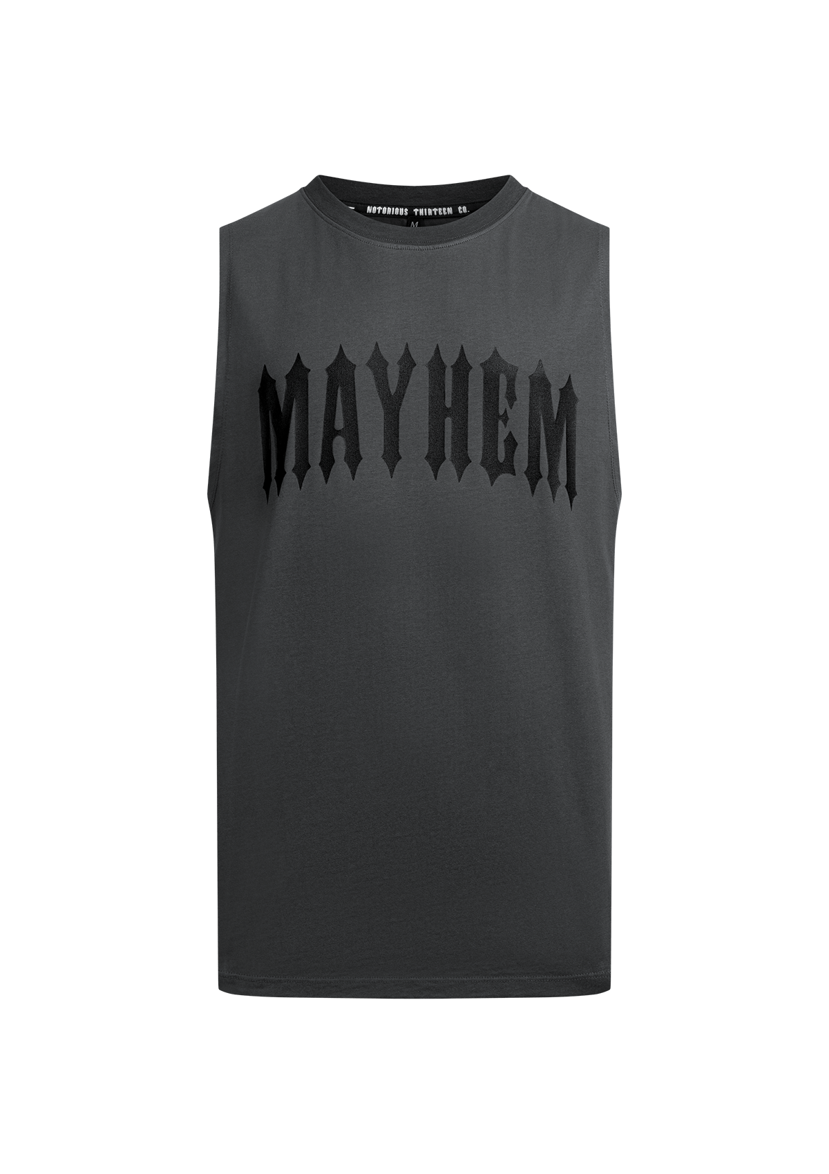 T-Shirt Sleeveless Mayhem XIII G/S - MEN OF MAYHEM - ALAIKO - EXCHANGES - MM - M - 1030 - SL - MX - GS - Grau - grey