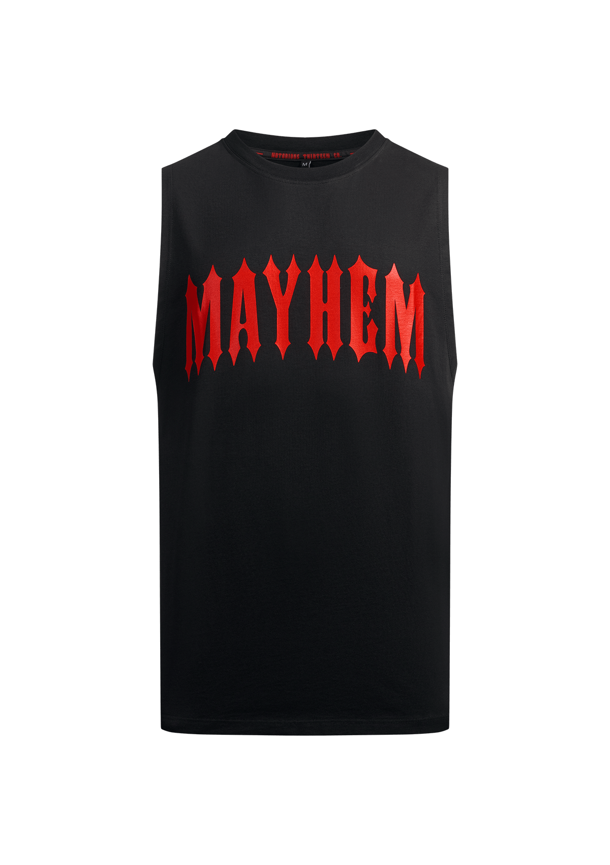 T-Shirt Sleeveless Mayhem XIII S/R - MEN OF MAYHEM - ALAIKO - EXCHANGES - MM - M - 1030 - SL - MX - SR - black - Mayhem weekend - NEW