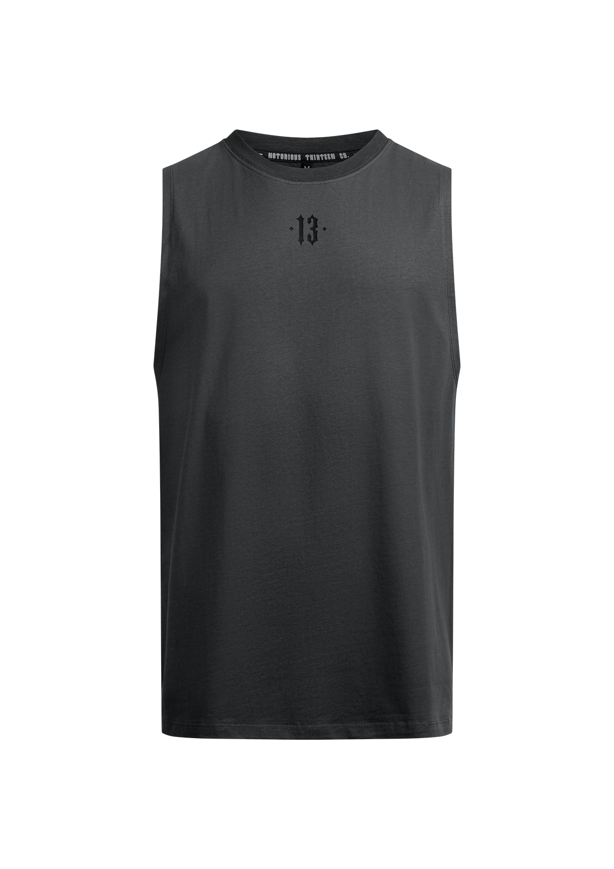 T-Shirt Sleeveless Thirteen G/S - MEN OF MAYHEM - ALAIKO - EXCHANGES - MM - M - 1030 - SL - TN - GS - Grau - grey