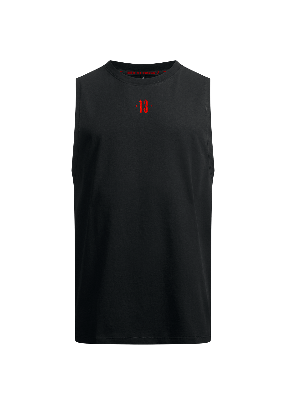 T-Shirt Sleeveless Thirteen S/R - MEN OF MAYHEM - ALAIKO - EXCHANGES - MM - M - 1030 - SL - TN - SR - black - Mayhem weekend - NEW