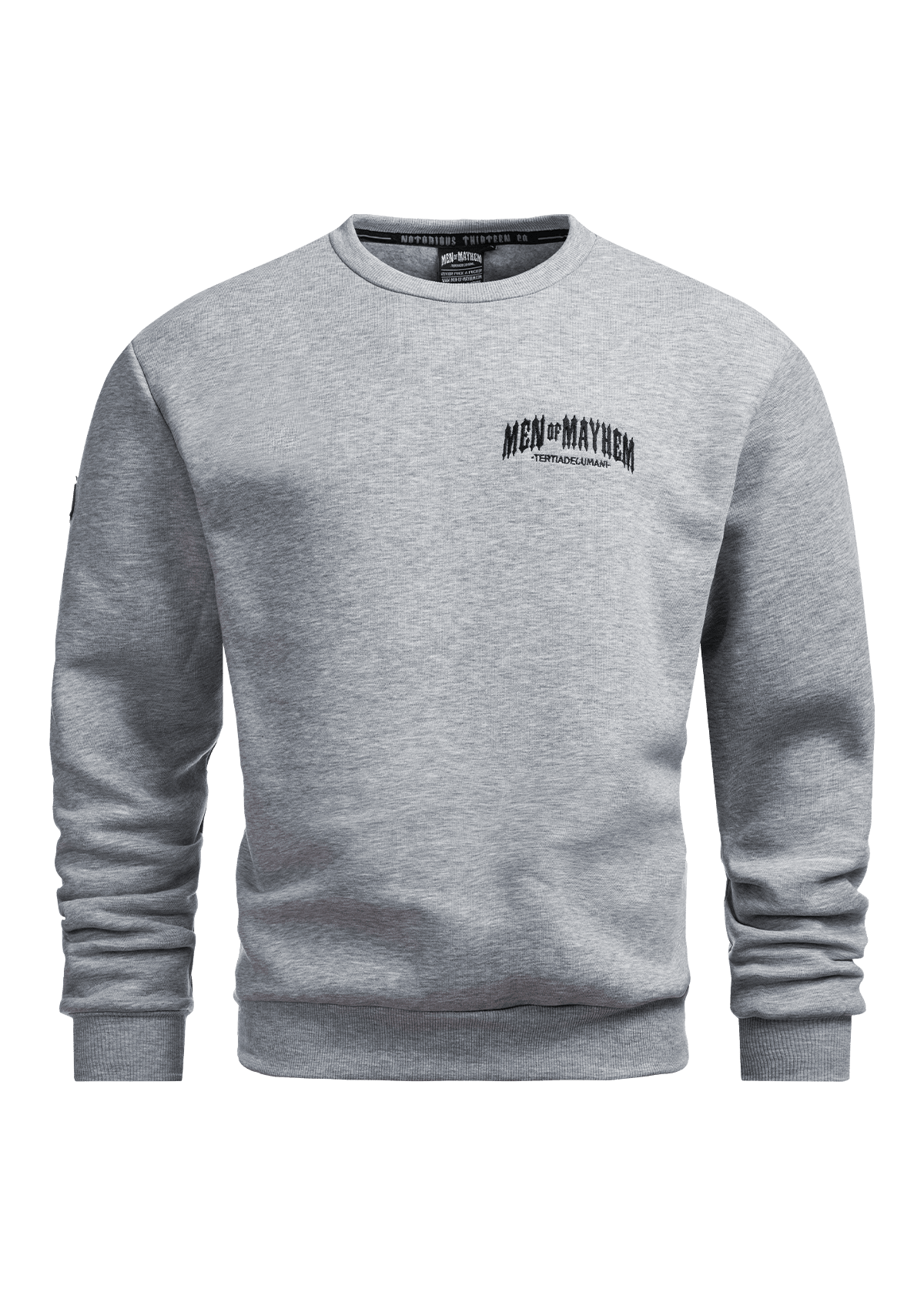 Crewneck Classic G/S - MEN OF MAYHEM - ALAIKO-EXCHANGES-MM-M-1040-CC-GS - Classic - crewneck