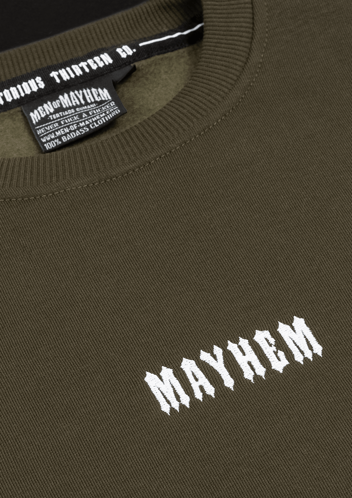 Crewneck Notorious Thirteen K/W - MEN OF MAYHEM - ALAIKO - EXCHANGES - MM - M - 1040 - CNT - KW - crewneck - Men