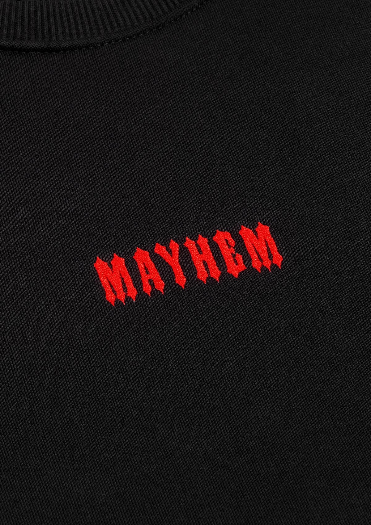 Crewneck Notorious Thirteen S/R - MEN OF MAYHEM - ALAIKO-EXCHANGES-MM-M-1040-CNT-SR - black - Men