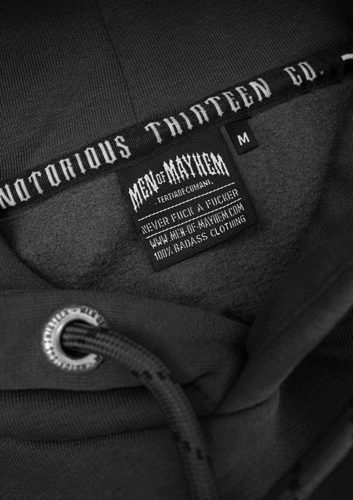 Hoody COA G/S - MEN OF MAYHEM - ALAIKO - EXCHANGES - MM - M - 1050 - COA - GS - COA - Grau