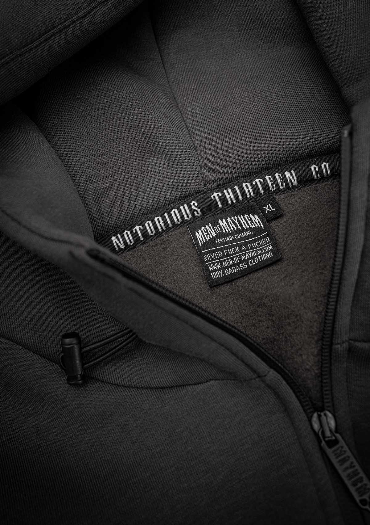Hoody Core G/S - MEN OF MAYHEM - ALAIKO - EXCHANGES - MM - M - 1050 - HCX - GS - black - Core