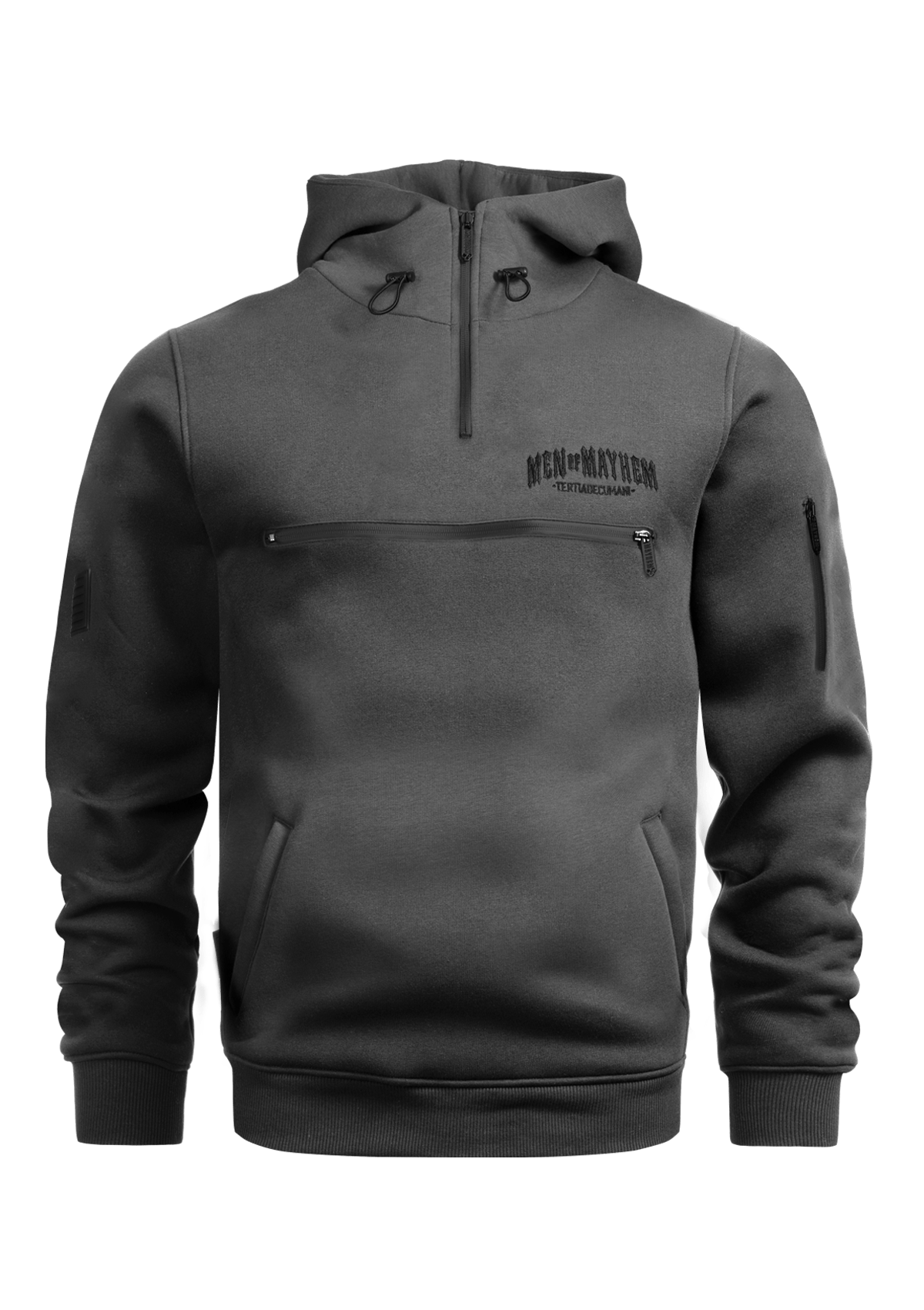 Hoodie Core G/S - MEN OF MAYHEM - ALAIKO - EXCHANGES - MM - M - 1050 - HCX - GS - black - Core