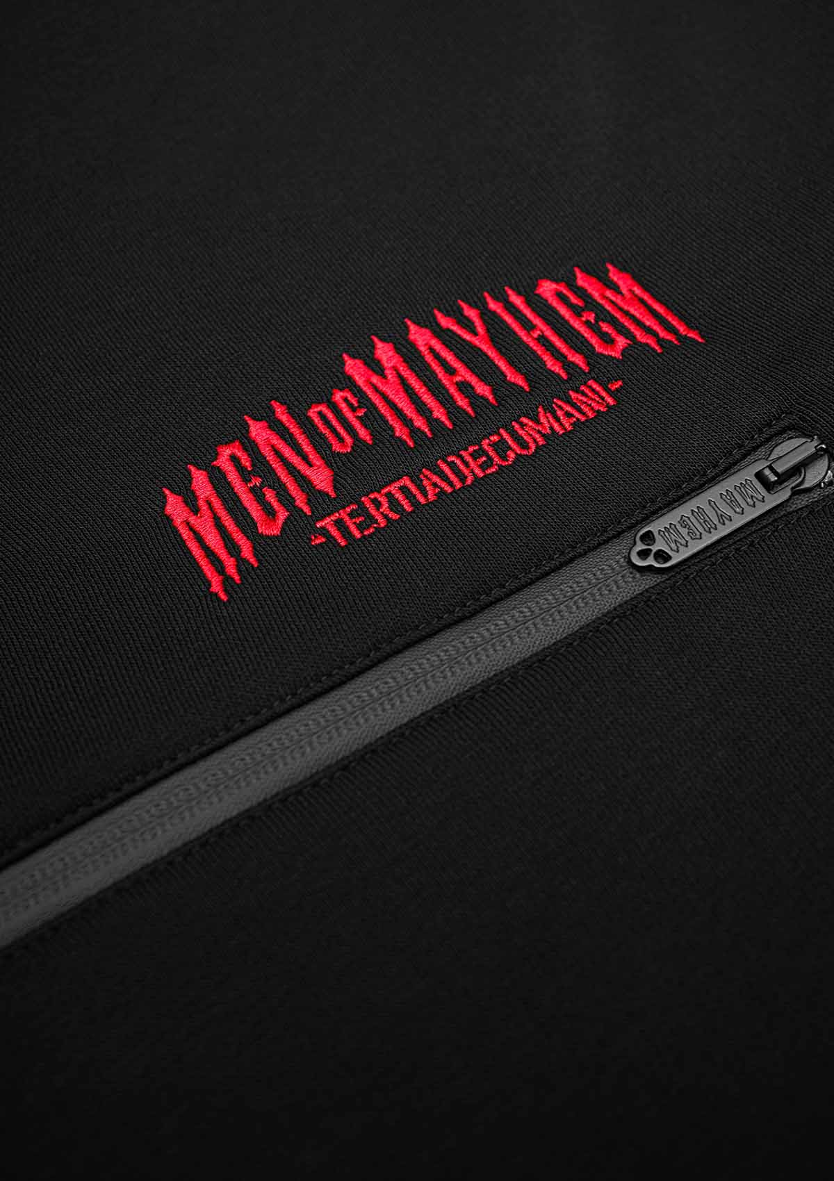 Hoodie Core S/R - MEN OF MAYHEM - ALAIKO - EXCHANGES - MM - M - 1050 - HCX - SR - black - Core