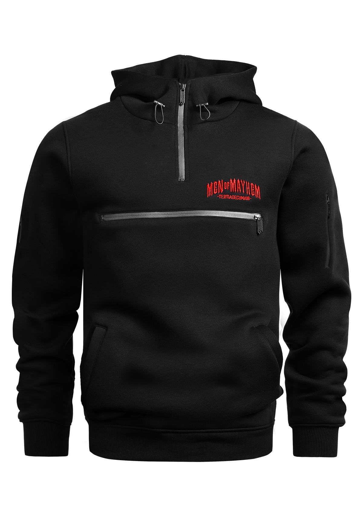 Hoodie Core S/R - MEN OF MAYHEM - ALAIKO - EXCHANGES - MM - M - 1050 - HCX - SR - black - Core