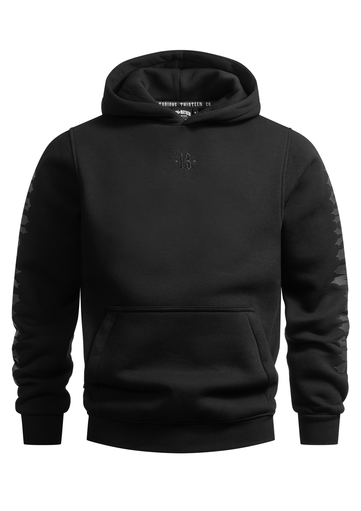 Hoody Mayhem Rideout B/B - MEN OF MAYHEM - ALAIKO - EXCHANGES - MM - M - 1050 - HMRO - BB - black - Hoodies