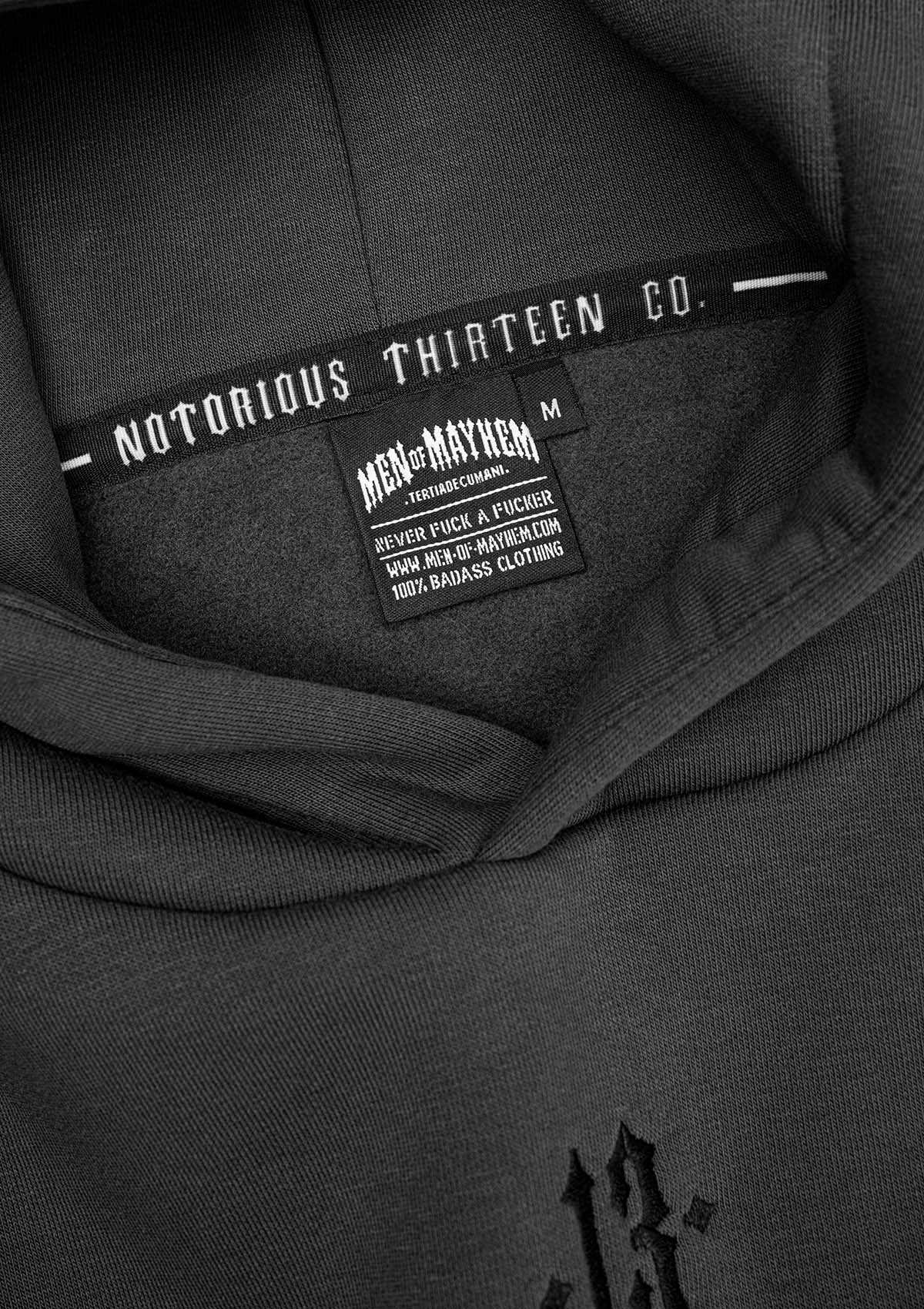 Hoody Mayhem Rideout G/S - MEN OF MAYHEM - ALAIKO - EXCHANGES - MM - M - 1050 - HMRO - GS - Grau - grey