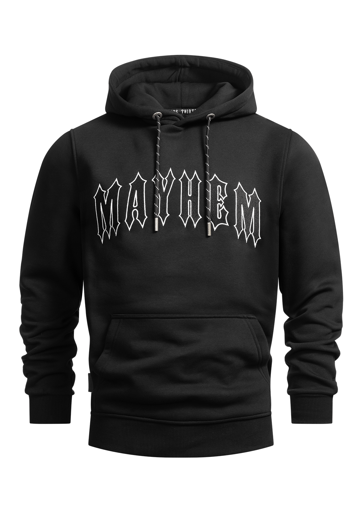 Hoodie Mayhem XIII B/B/W MK3 - MEN OF MAYHEM - ALAIKO - EXCHANGES - MM - M - 1050 - HMX - BBW - BBW - black