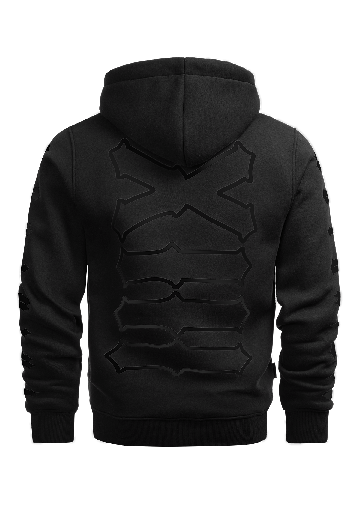 Hoodie Notorious Thirteen B/B - MEN OF MAYHEM - ALAIKO - EXCHANGES - MM - M - 1050 - HNT - BB - allblack - black