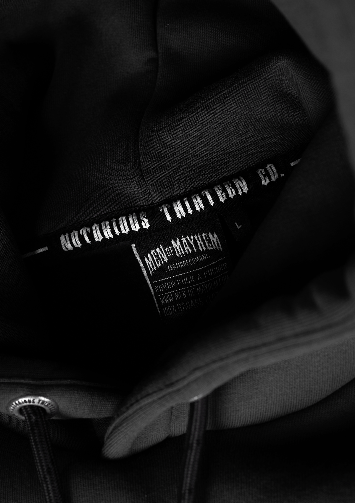 Hoodie Original Grey - MEN OF MAYHEM - ALAIKO - EXCHANGES - MM - M - 1050 - HO - GR - Grau - Hoodies