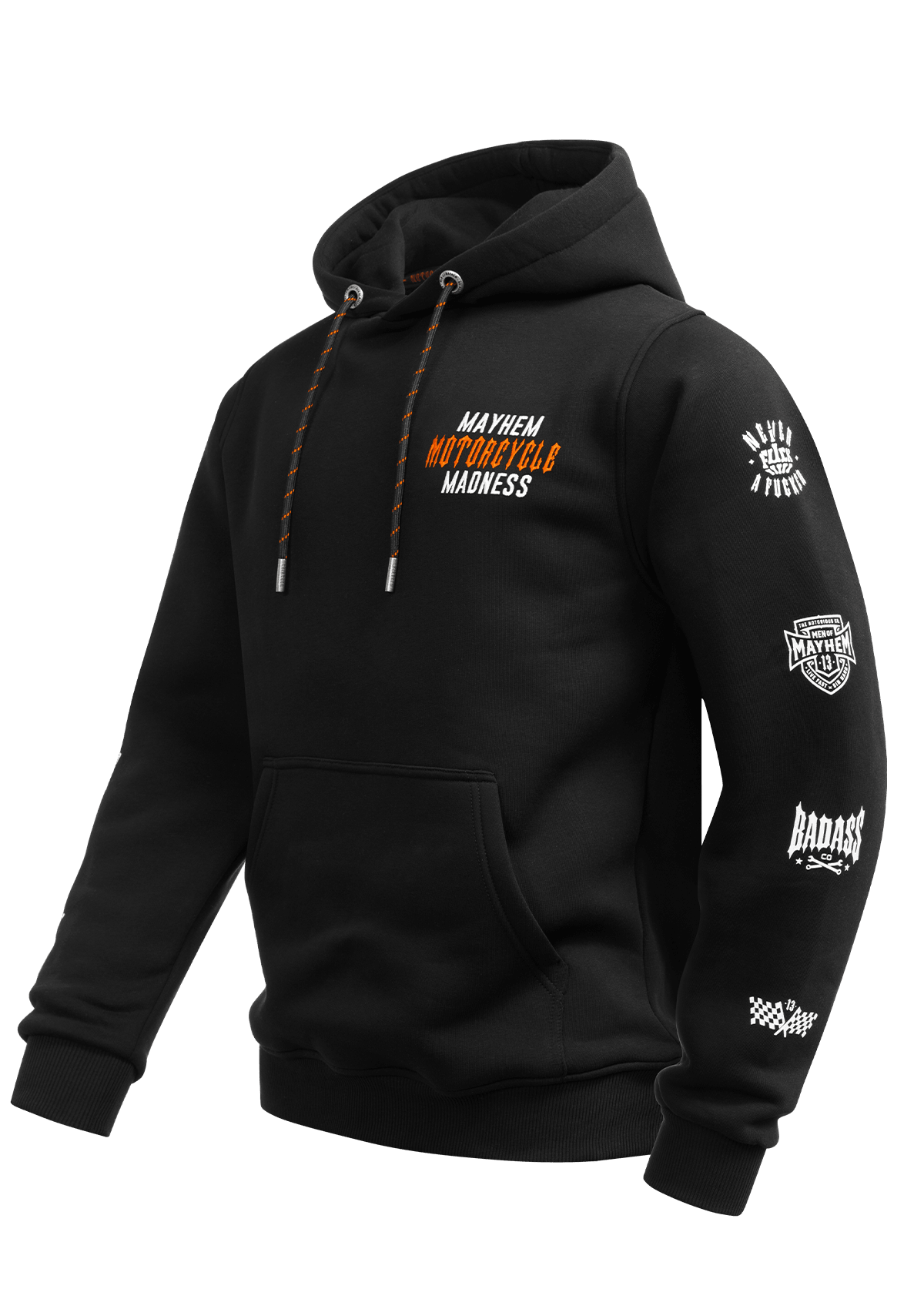 Hoodie M.M.M. S/W/O - MEN OF MAYHEM - ALAIKO-EXCHANGES-MM-M-1050-HO-MMM-SWO - black - Hoodies