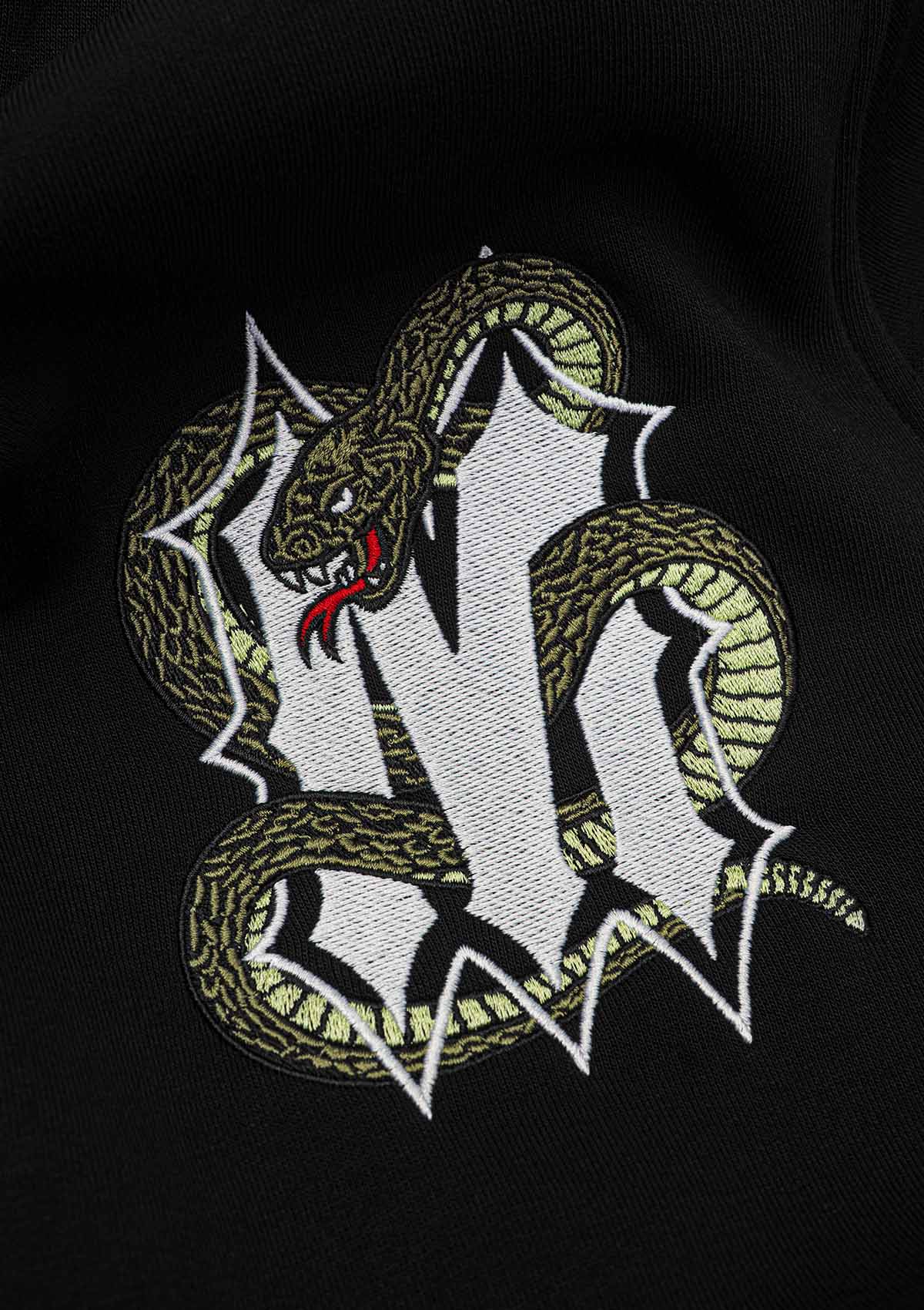 Hoodie Rattlesnake S/W - MEN OF MAYHEM - ALAIKO - EXCHANGES - MM - M - 1050 - HO - RS - SW - Bestseller - black
