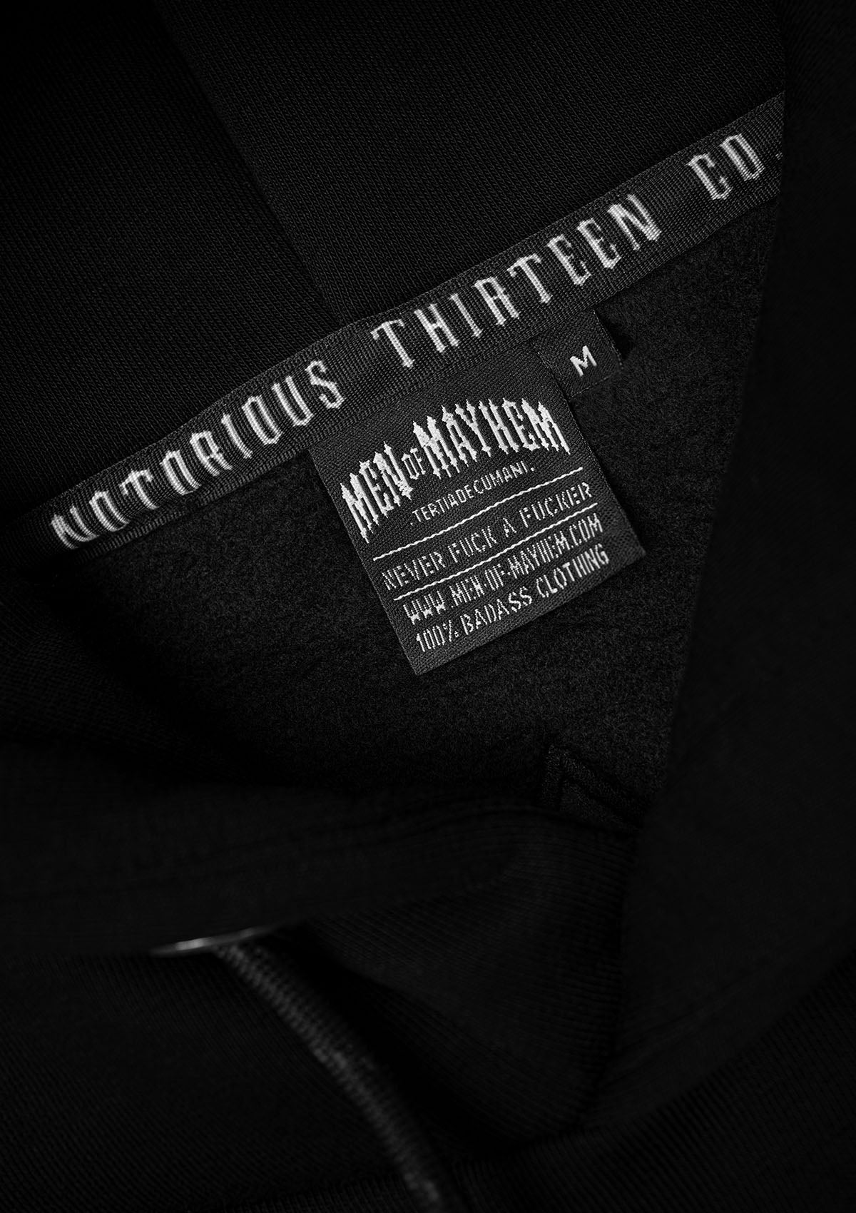 Hoodie Savages B/B - MEN OF MAYHEM - ALAIKO - EXCHANGES - MM - M - 1050 - HS - BB - black - Hoodies