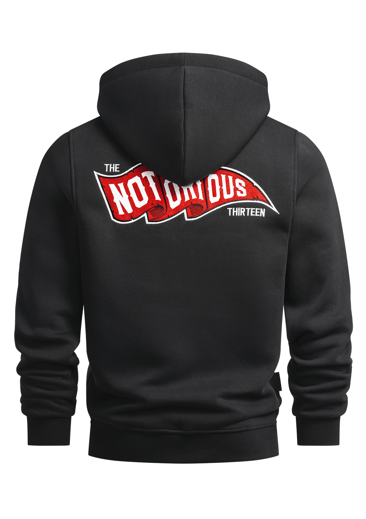 Hoody TNT FLAG B/R/W - MEN OF MAYHEM - ALAIKO - EXCHANGES - MM - M - 1050 - HTNT - F - BRW - black - Hoodies