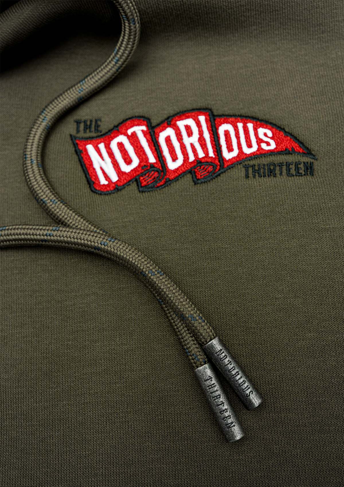 Hoody TNT FLAG K/R/W - MEN OF MAYHEM - ALAIKO - EXCHANGES - MM - M - 1050 - HTNT - F - KRW - Hoodies - Khaki