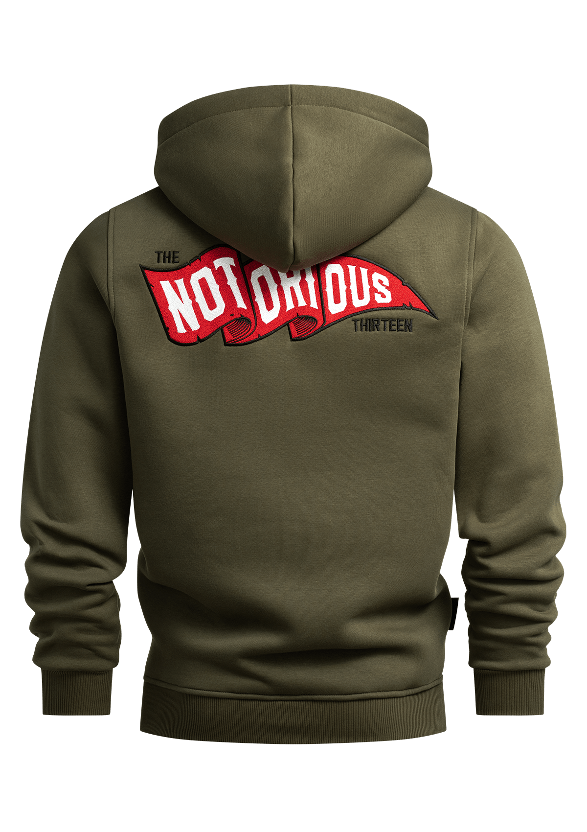 Hoody TNT FLAG K/R/W - MEN OF MAYHEM - ALAIKO - EXCHANGES - MM - M - 1050 - HTNT - F - KRW - Hoodies - Khaki