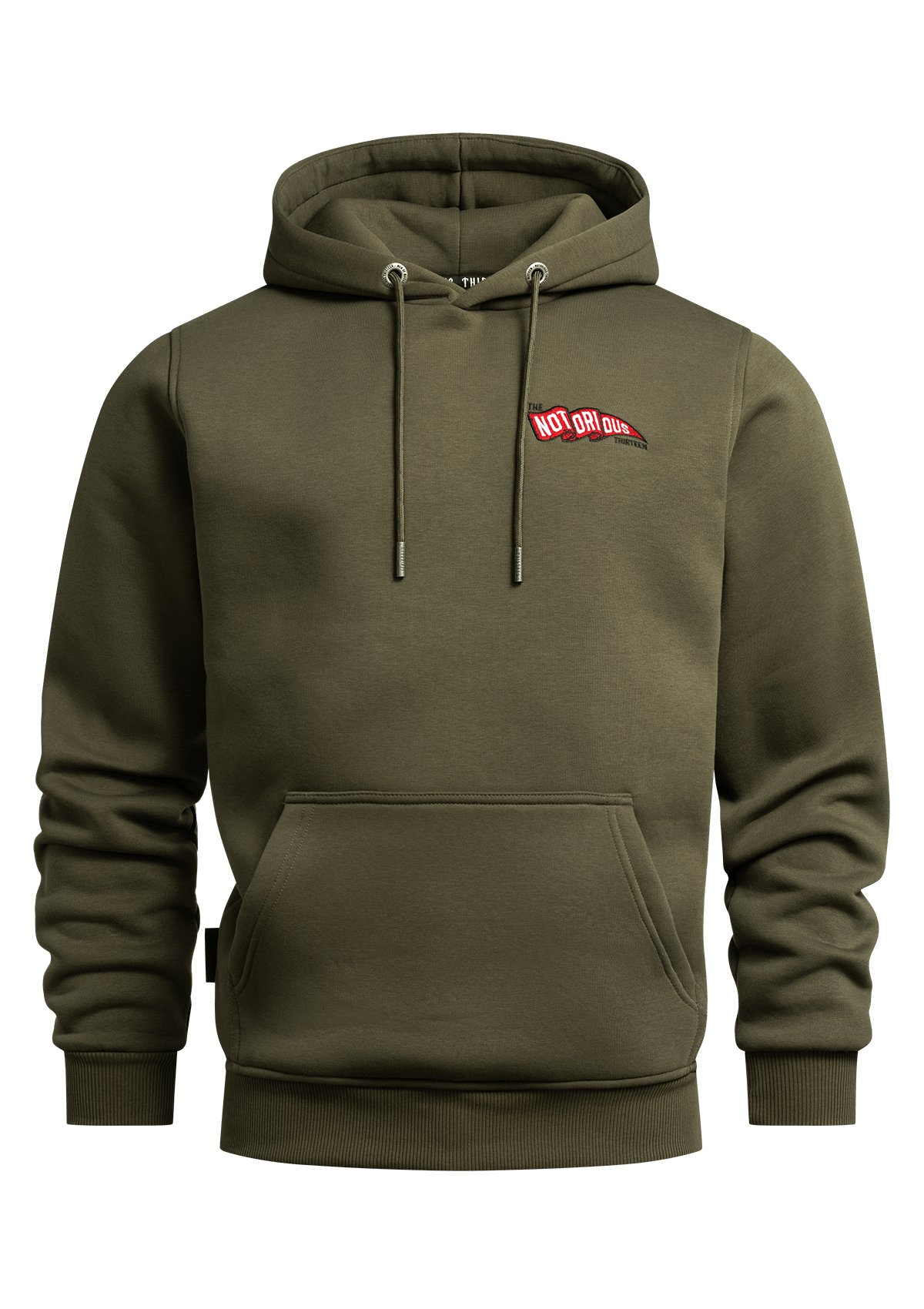 Hoody TNT FLAG K/R/W - MEN OF MAYHEM - ALAIKO - EXCHANGES - MM - M - 1050 - HTNT - F - KRW - Hoodies - Khaki