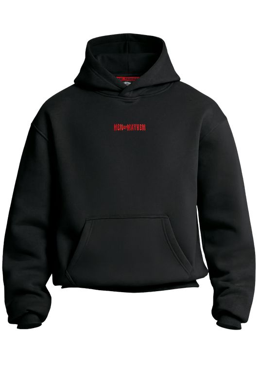 Oversize Hoodie Classic SR - MEN OF MAYHEM - ALAIKO - EXCHANGES - MM - M - 1050 - OHC - SR - black - Hoodies