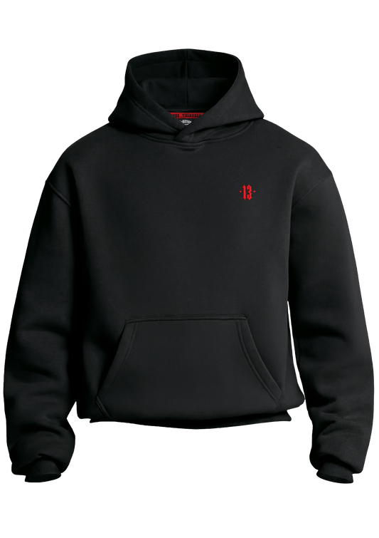 Oversize Hoodie Original SR - MEN OF MAYHEM - ALAIKO - EXCHANGES - MM - M - 1050 - OHO - SR - black - Hoodies