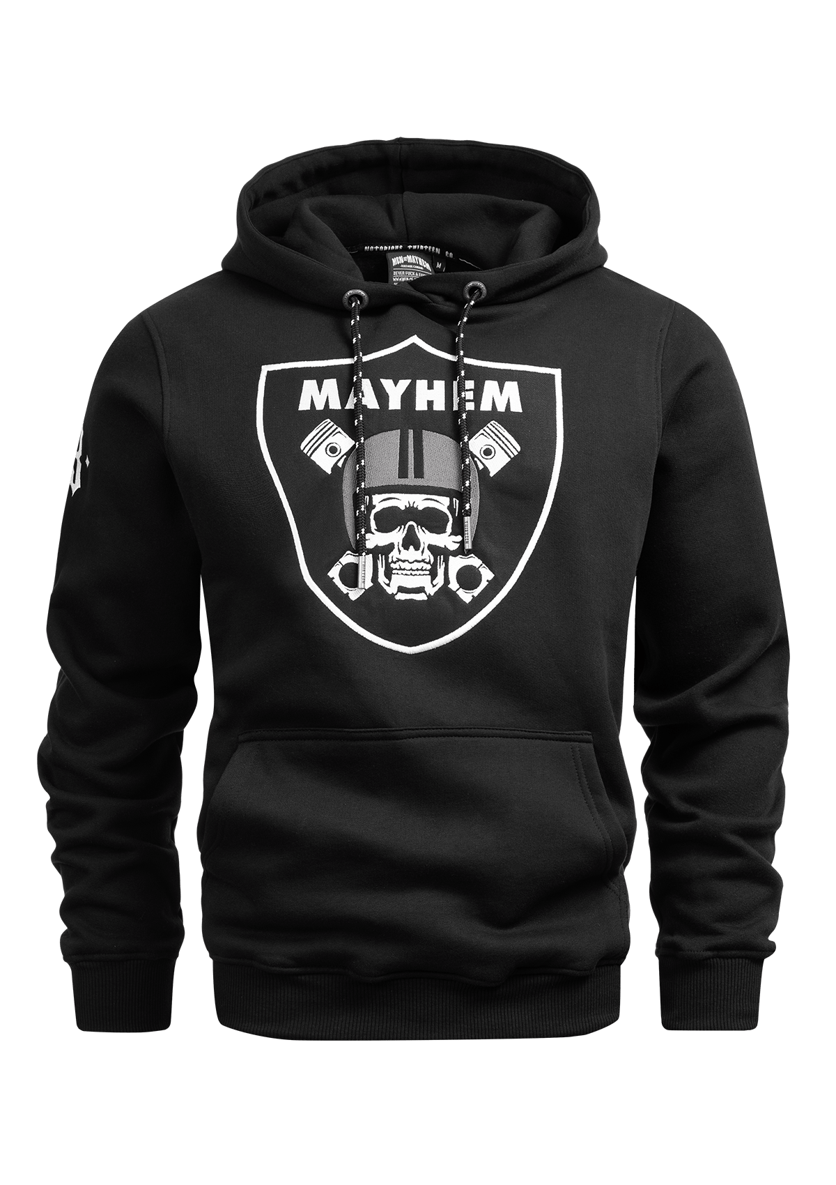 Hoodie Mayhem Revolt S/W MK3 - MEN OF MAYHEM - ALAIKO - EXCHANGES - MM - M - 1050 - RH - SW - black - Hoodies