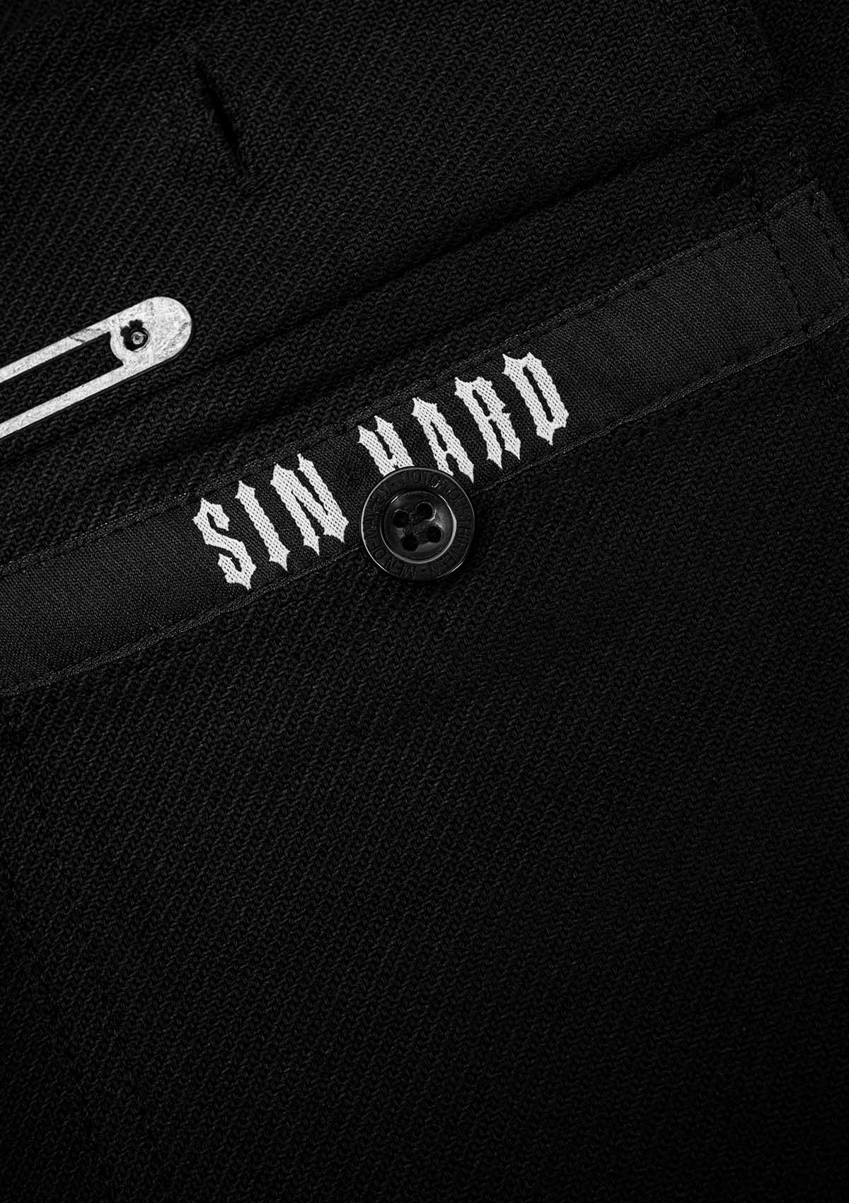 Flanellhemd All Black / Heavy D. - MEN OF MAYHEM - ALAIKO - EXCHANGES - MM - M - 1060 - FH - AB - Flanellhemd - Hemden