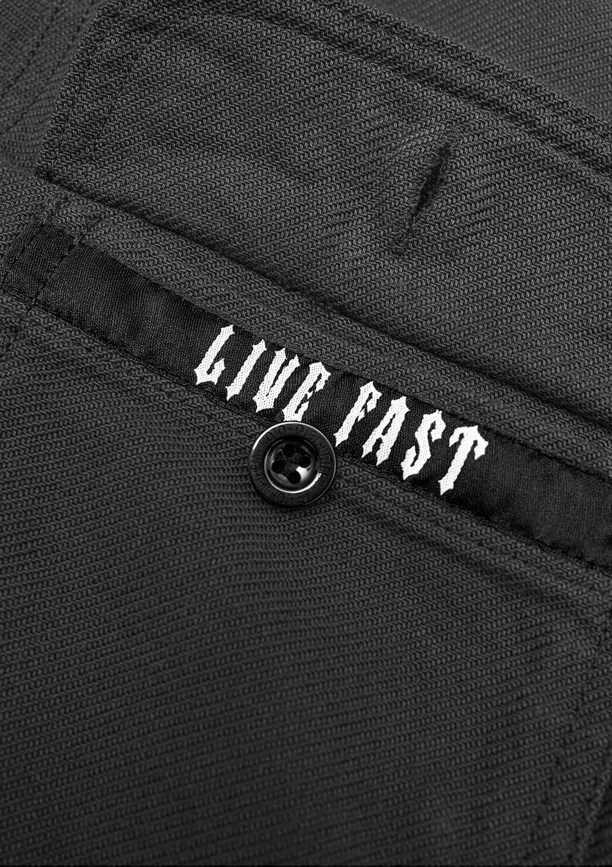 Flanellhemd Grey / Heavy D. - MEN OF MAYHEM - ALAIKO - EXCHANGES - MM - M - 1060 - FH - AG - Flanellhemd - Grau