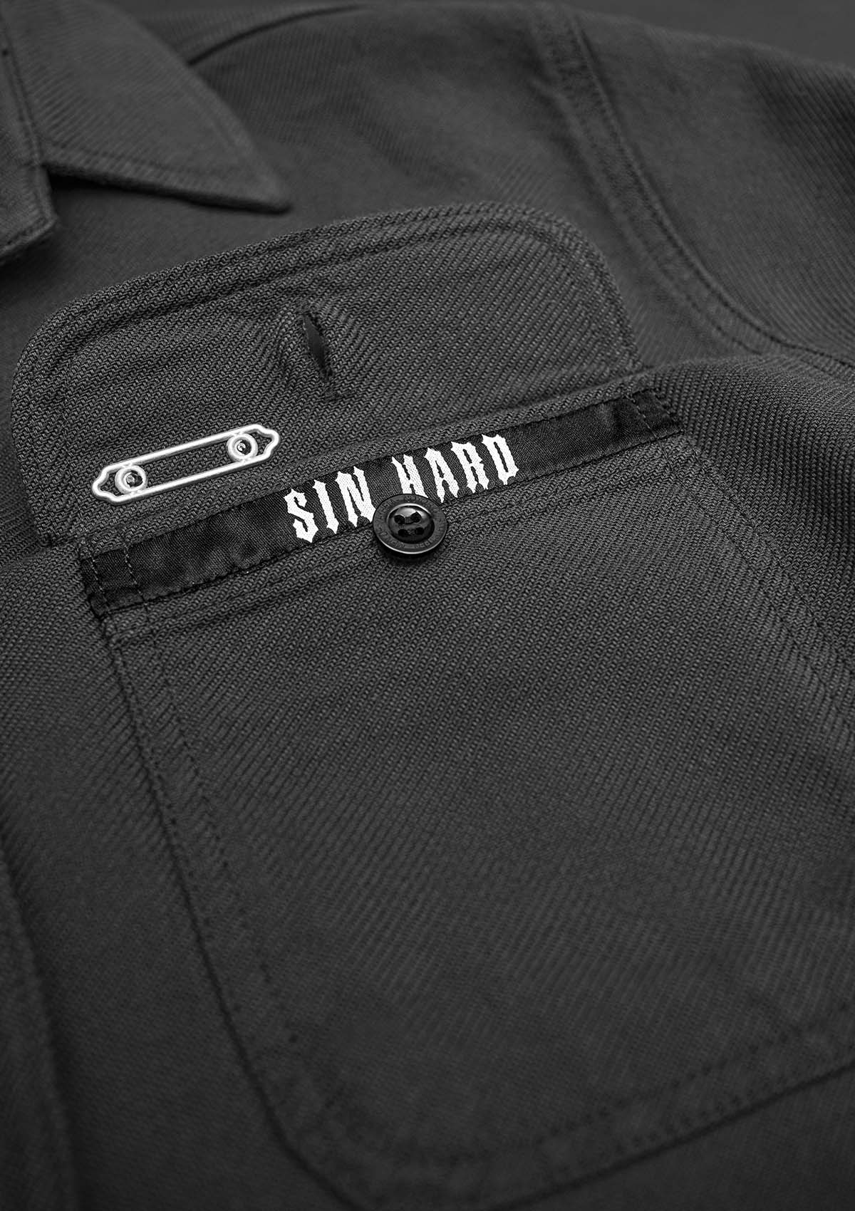 Flanellhemd Grey / Heavy D. - MEN OF MAYHEM - ALAIKO - EXCHANGES - MM - M - 1060 - FH - AG - Flanellhemd - Grau