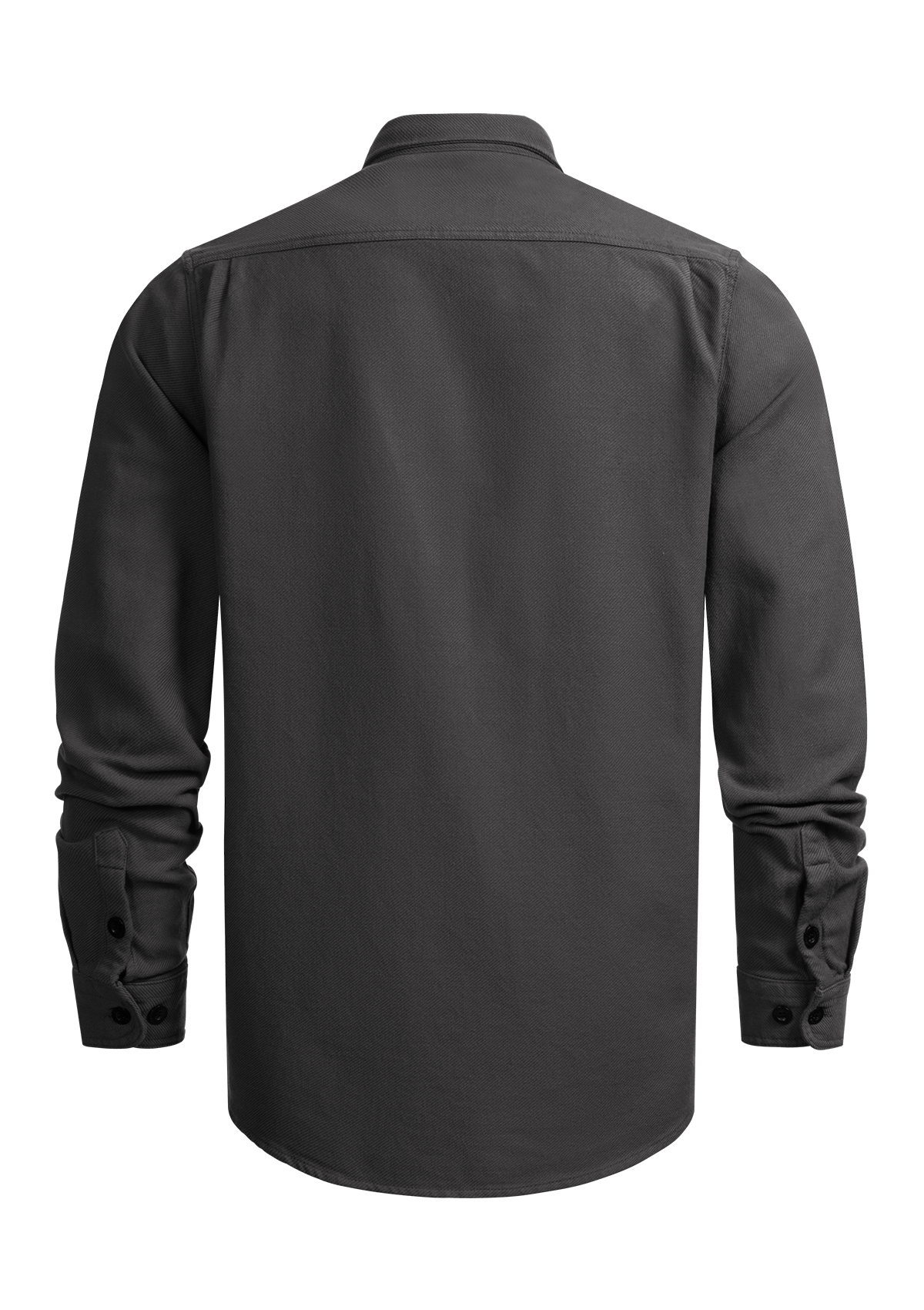 Flanellhemd Grey / Heavy D. - MEN OF MAYHEM - ALAIKO - EXCHANGES - MM - M - 1060 - FH - AG - Flanellhemd - Grau