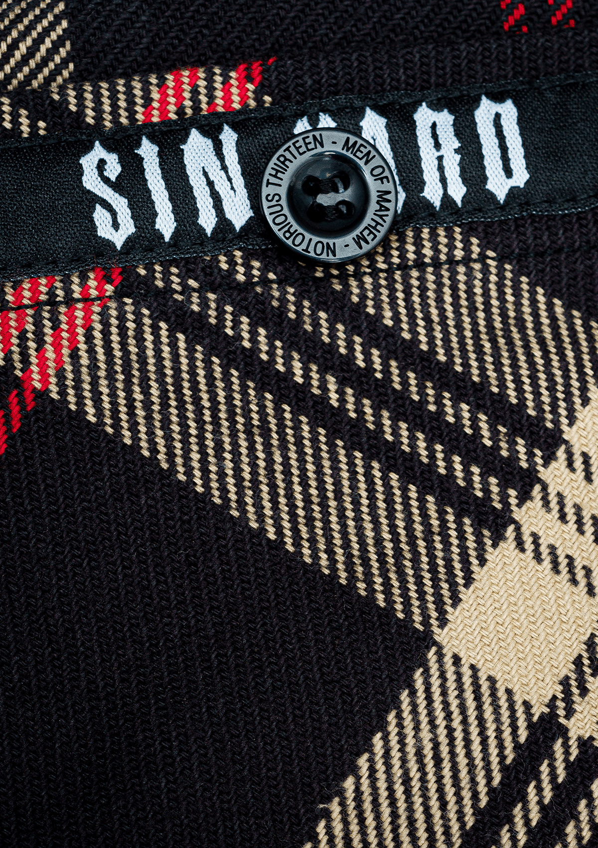 Flanellhemd Bourbon / Heavy D. - MEN OF MAYHEM - ALAIKO - EXCHANGES - MM - M - 1060 - FH - BB - Flanellhemd - Hemden