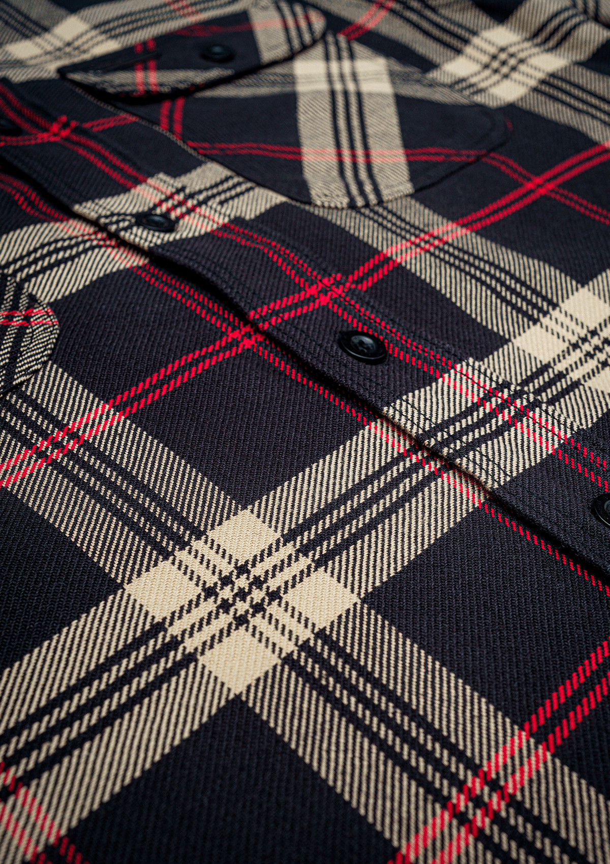 Flanellhemd Bourbon / Heavy D. - MEN OF MAYHEM - ALAIKO - EXCHANGES - MM - M - 1060 - FH - BB - Flanellhemd - Hemden