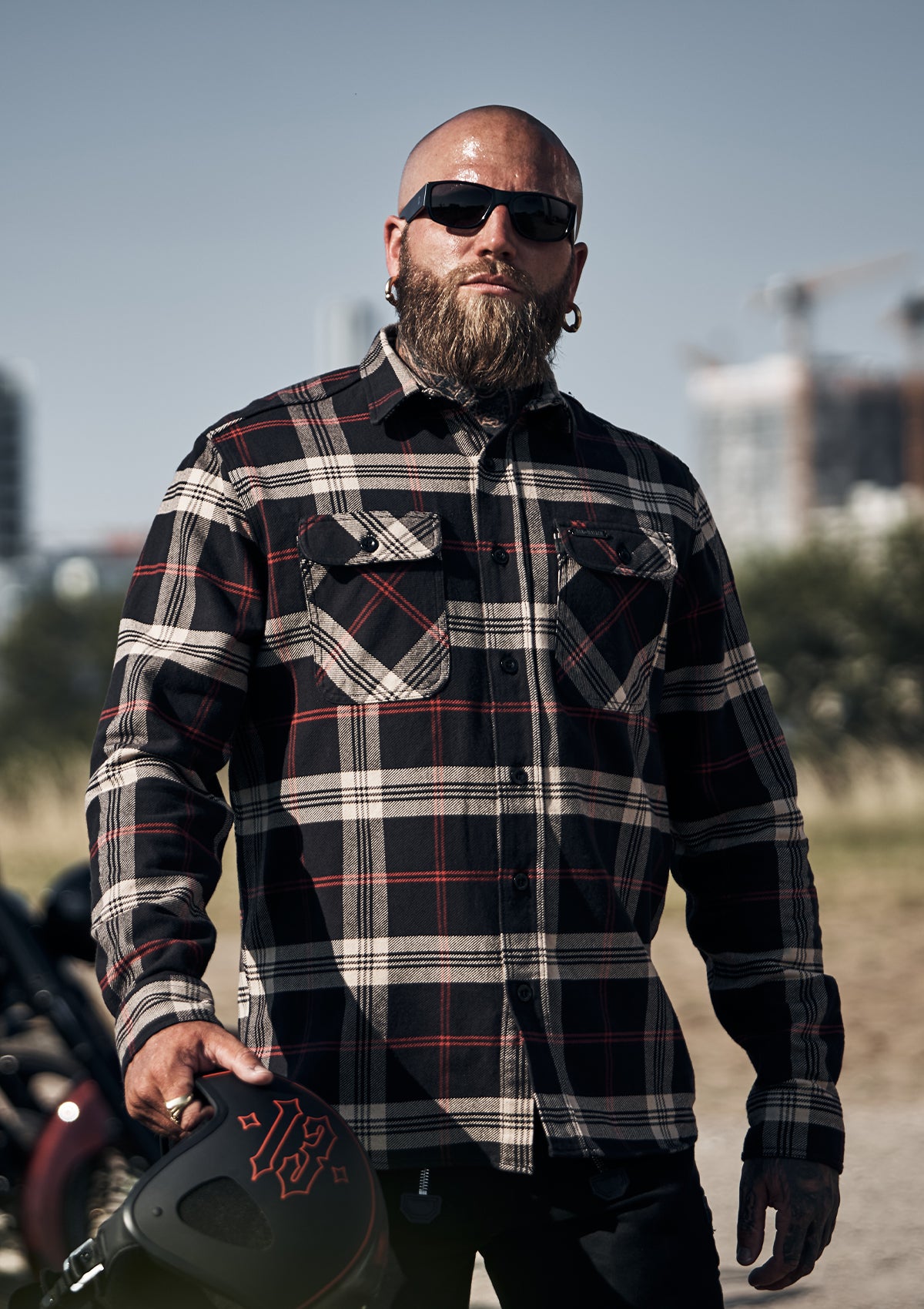 Flannel Shirt Bourbon / Heavy D.