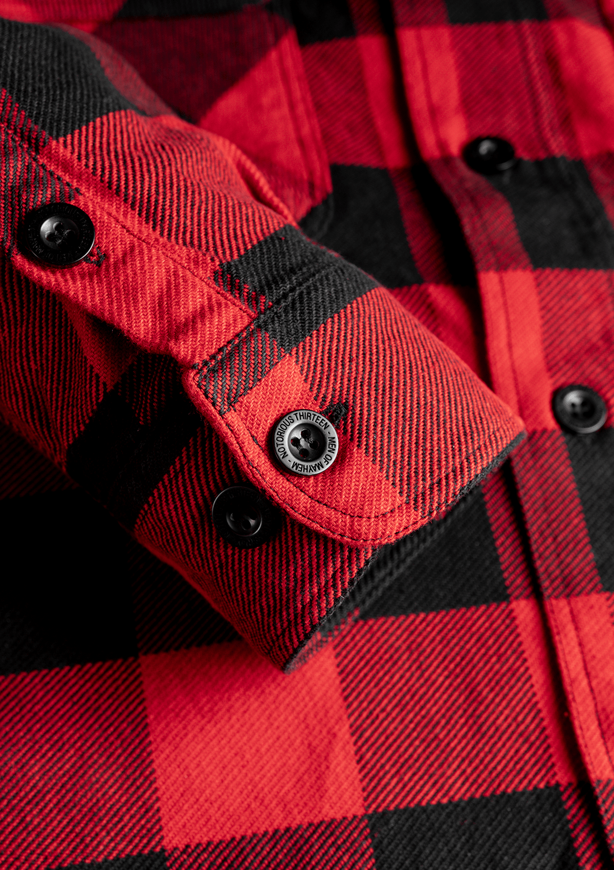 Flanellhemd Bloodhound / Heavy D. - MEN OF MAYHEM - ALAIKO - EXCHANGES - MM - M - 1060 - FH - BH - Bestseller - Flanellhemd