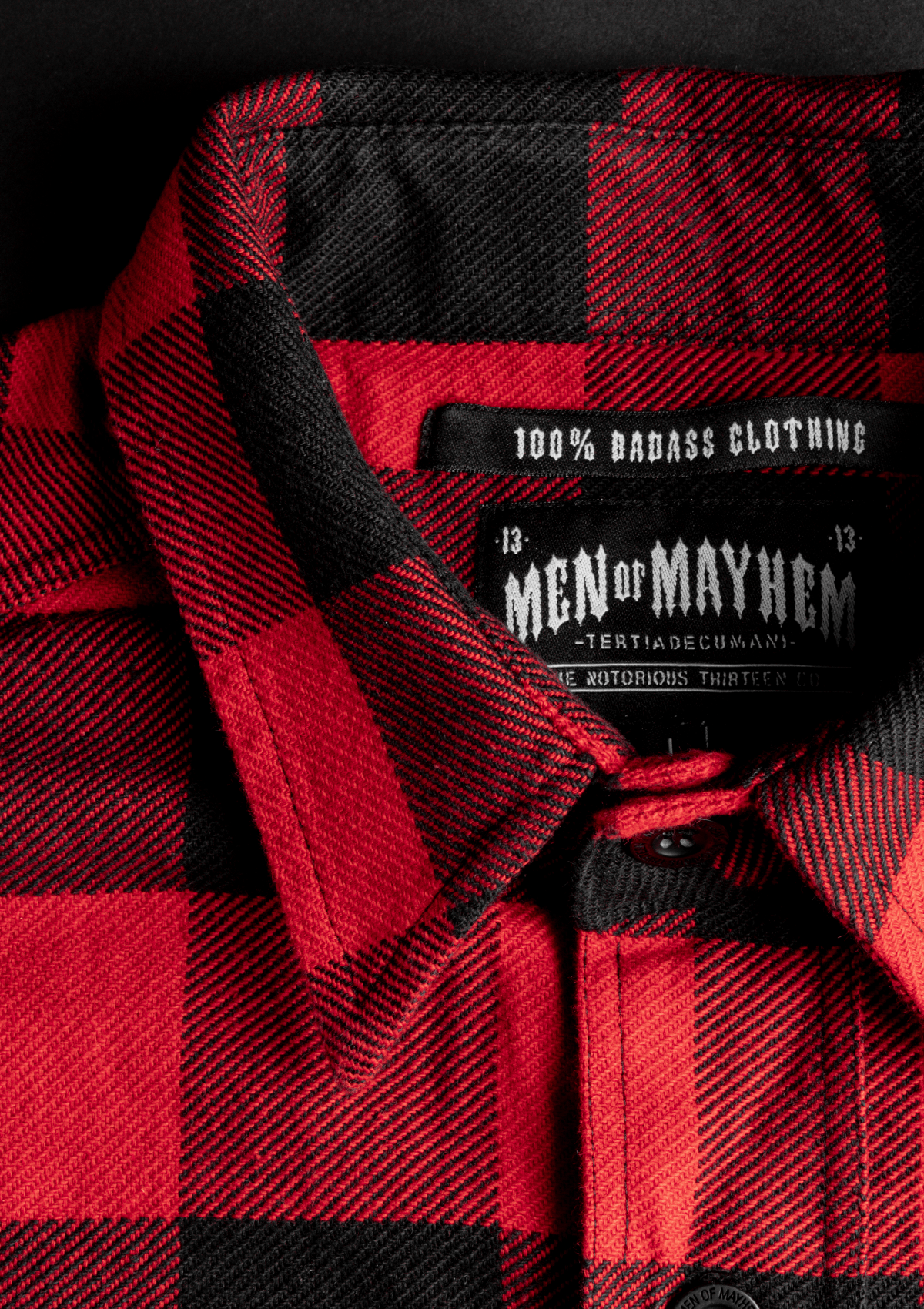 Flanellhemd Bloodhound / Heavy D. - MEN OF MAYHEM - ALAIKO - EXCHANGES - MM - M - 1060 - FH - BH - Bestseller - Flanellhemd