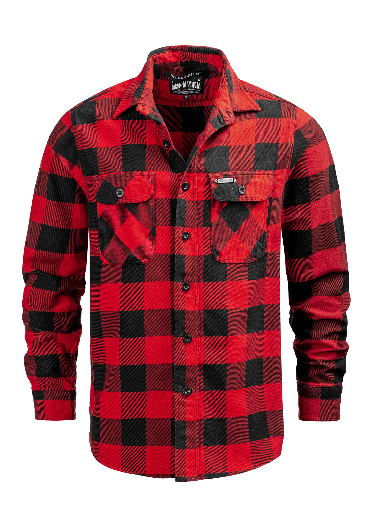 Flanellhemd Bloodhound / Heavy D. - MEN OF MAYHEM - ALAIKO - EXCHANGES - MM - M - 1060 - FH - BH - Bestseller - Flanellhemd