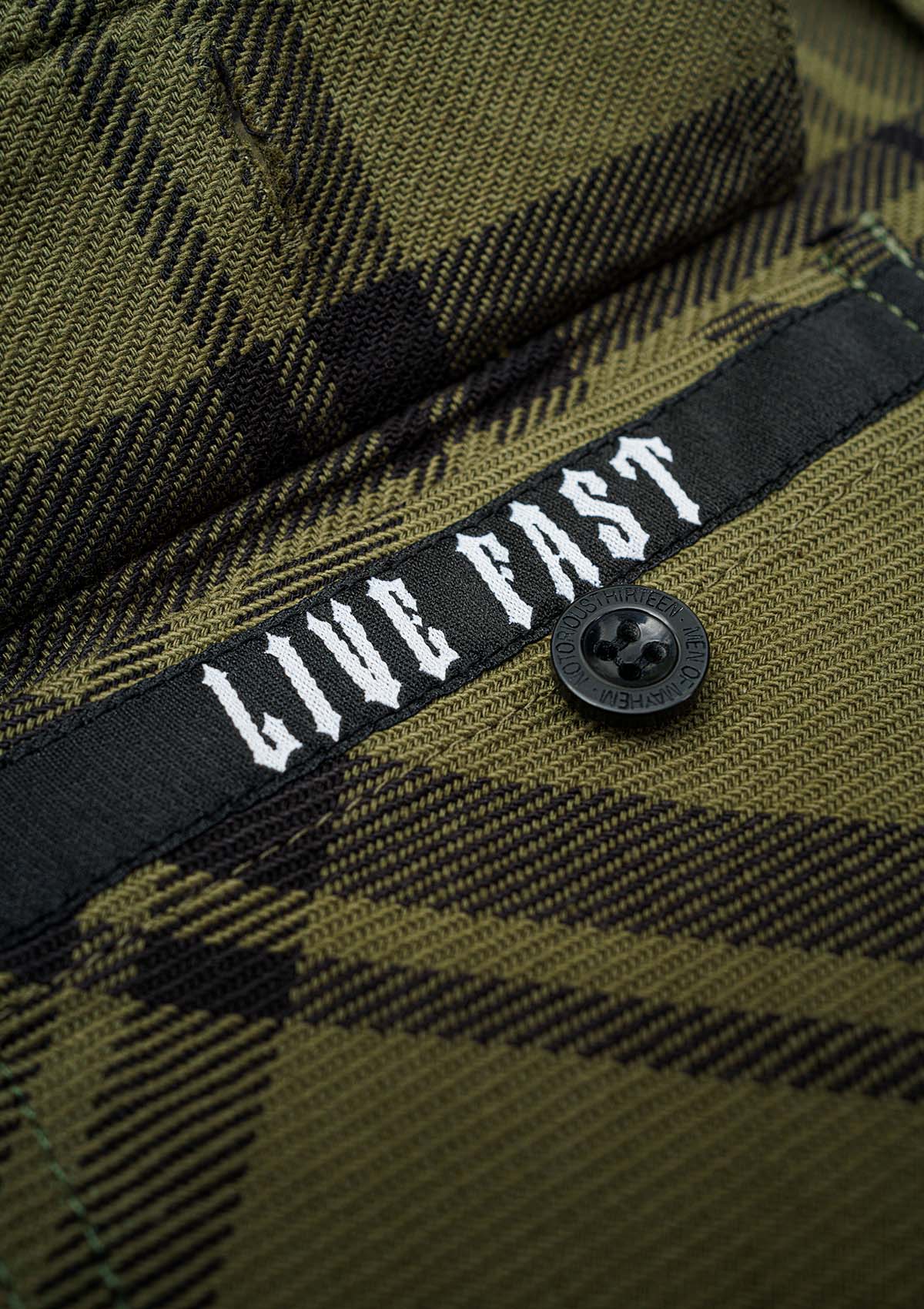 Flanellhemd Badlands / Heavy D. - MEN OF MAYHEM - ALAIKO - EXCHANGES - MM - M - 1060 - FH - BL - Flanellhemd - Hemden