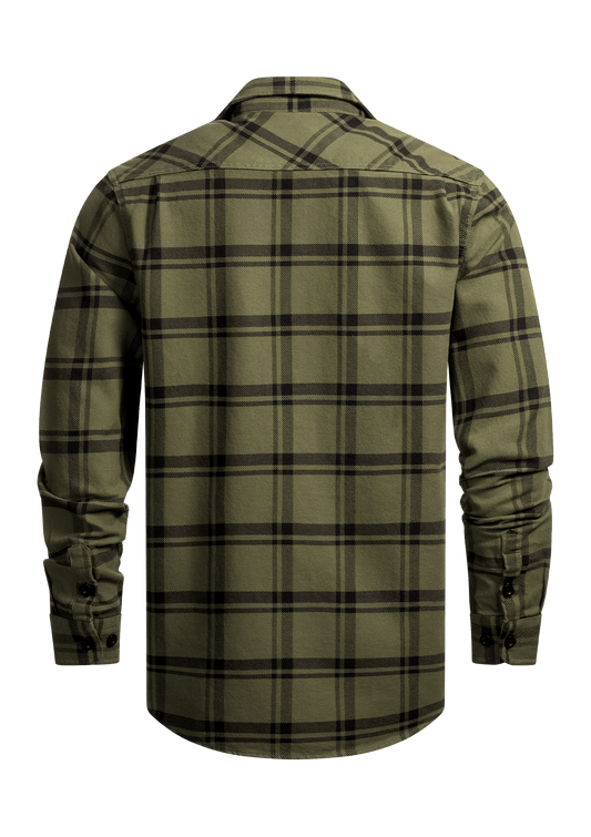 Flanellhemd Badlands / Heavy D. - MEN OF MAYHEM - ALAIKO - EXCHANGES - MM - M - 1060 - FH - BL - Flanellhemd - Hemden