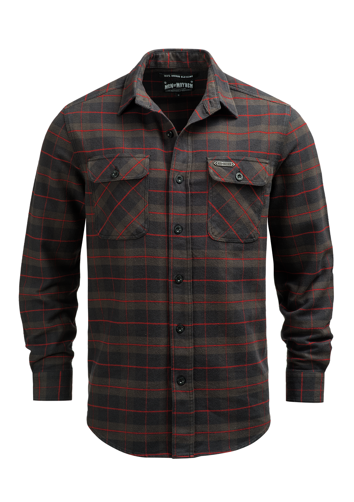 Flannel Shirt Hellhound / Heavy D.