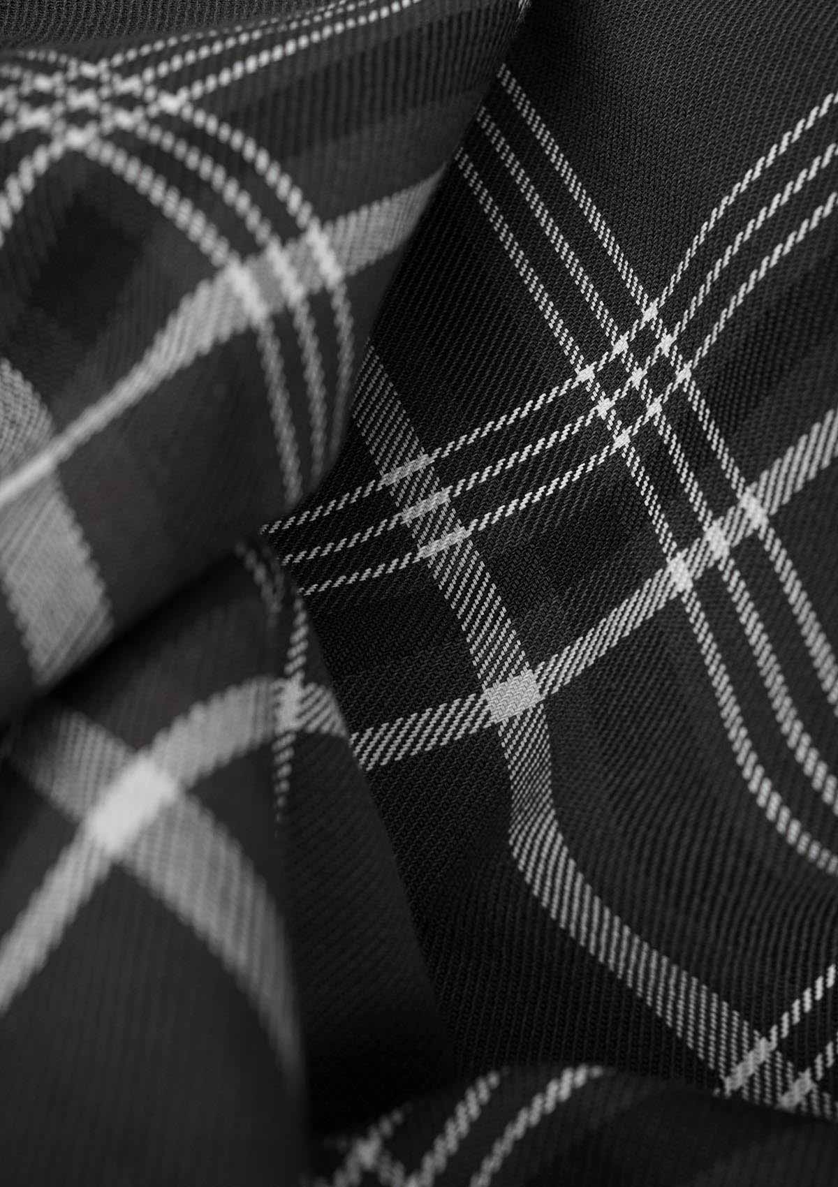 Flanellhemd Smoke / Heavy D. - MEN OF MAYHEM - ALAIKO - EXCHANGES - MM - M - 1060 - FH - SM - Flanellhemd - Grau