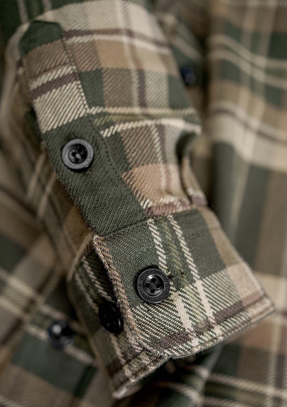 Flanellhemd Wasteland / Heavy D. - MEN OF MAYHEM - Flanellhemd - Hemden - Men