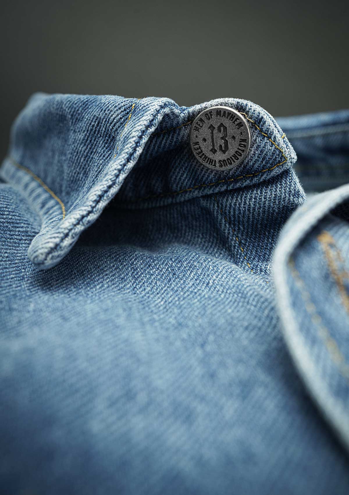 Jeanshemd Shadow BLW - MEN OF MAYHEM - ALAIKO - EXCHANGES - MM - M - 1060 - JHS - BLW - Blau - blue