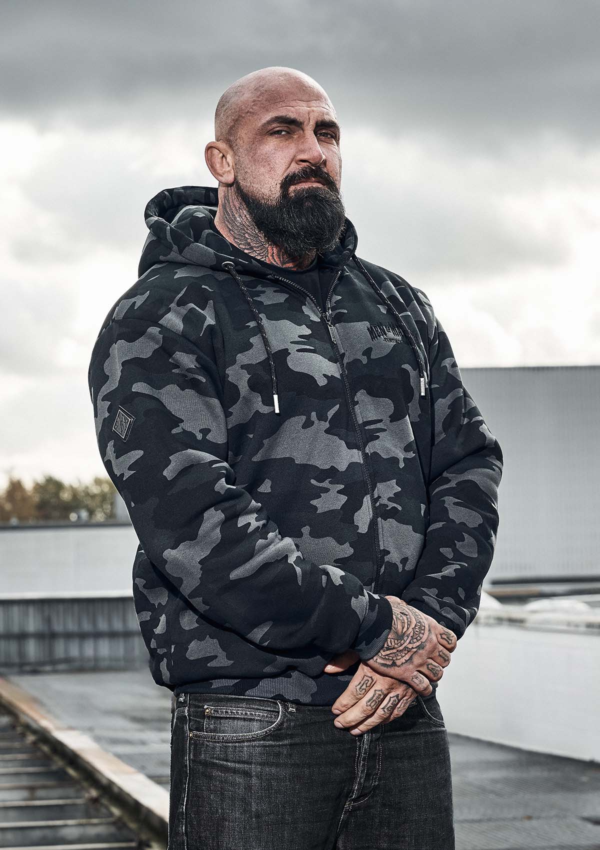 Hoodie Jacke Mayhem Classic B/C MK3 - MEN OF MAYHEM - ALAIKO - EXCHANGES - MM - M - 1080 - HJ - BC - MK3 - BC - black camo