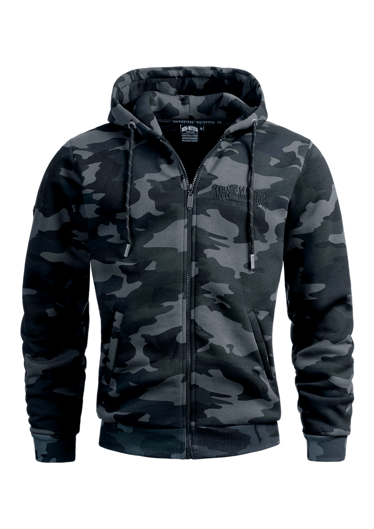 Hoodie Jacke Mayhem Classic B/C MK3 - MEN OF MAYHEM - ALAIKO - EXCHANGES - MM - M - 1080 - HJ - BC - MK3 - BC - black camo