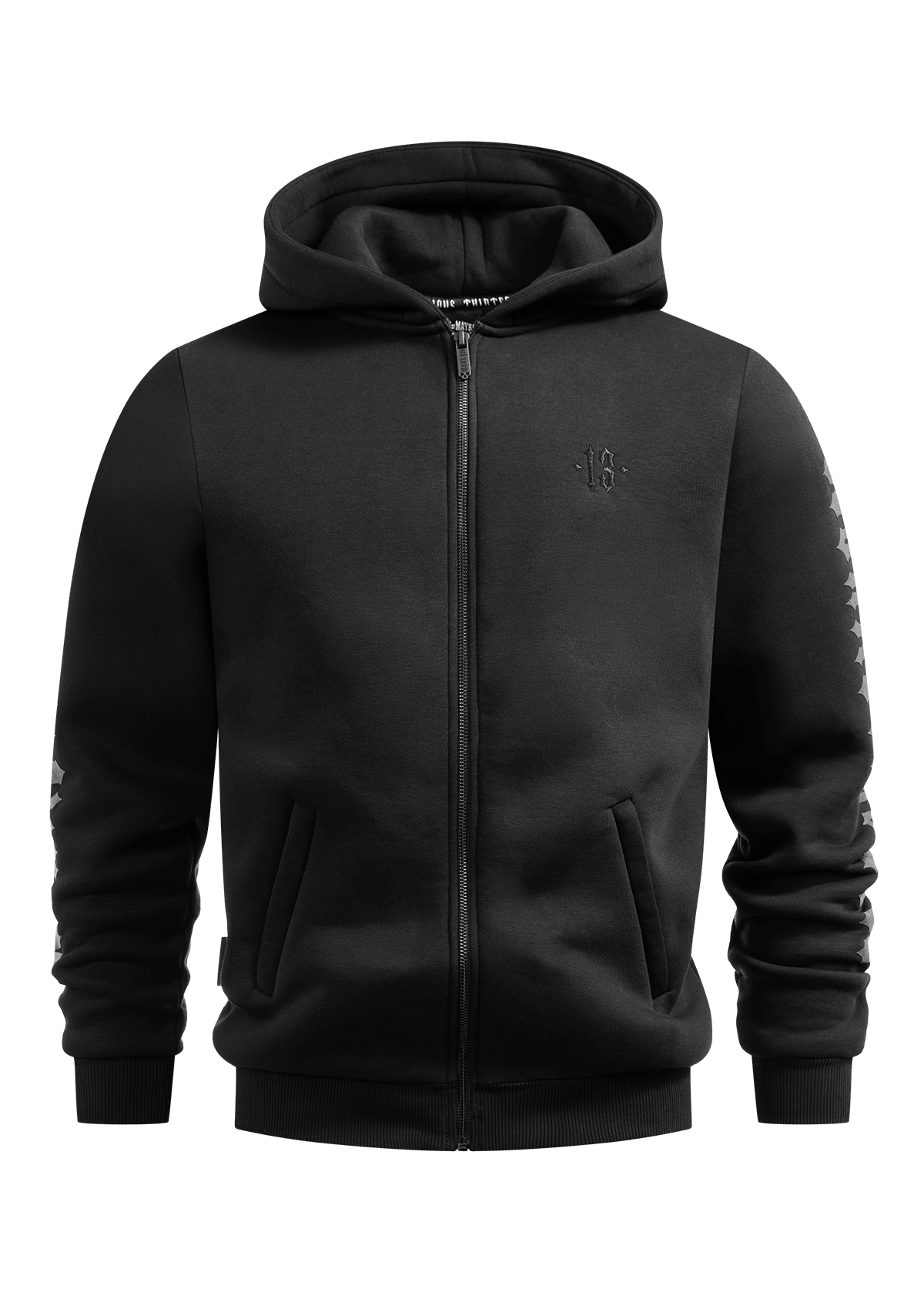 Hoodie Jacke Mayhem Rideout B/B - MEN OF MAYHEM - ALAIKO - EXCHANGES - MM - M - 1080 - HJ - RO - BB - black - Hoody Jacken